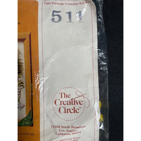 2 Needlepoint Kits, The Creative Circle: Pine Valley Mill & Stoney Creek Bridge - Picture 5 of 9